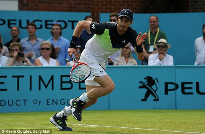 Murray – Kyrgios: Cựu vương tái xuất, kịch chiến 160 phút (Vòng 1 Queen’s Club) - 1