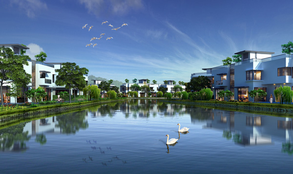 Xu hướng đầu tư biệt thự kiểu resort ven sông của giới nhà giàu - 1