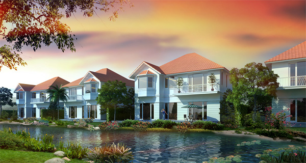 Xu hướng đầu tư biệt thự kiểu resort ven sông của giới nhà giàu - 3