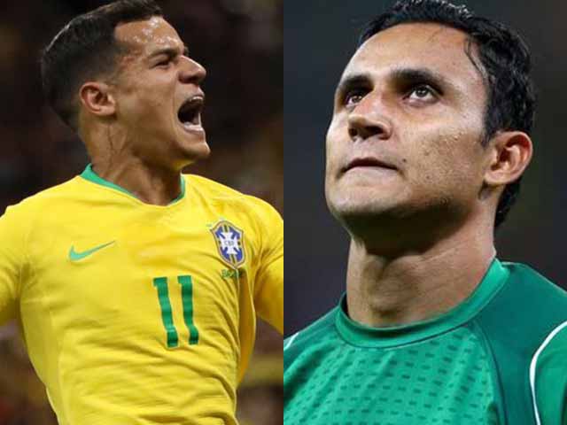 Bóng đá - Brazil – Costa Rica: Neymar khó đá, Coutinho "gánh tạ"? (World Cup 2018)
