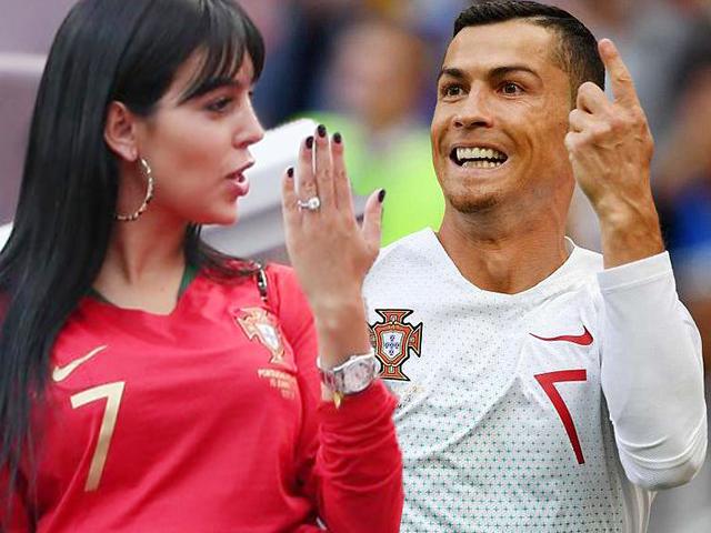 Ronaldo ghi bàn, người tình siêu mẫu khoe ngay nhẫn đính hôn 18 tỷ