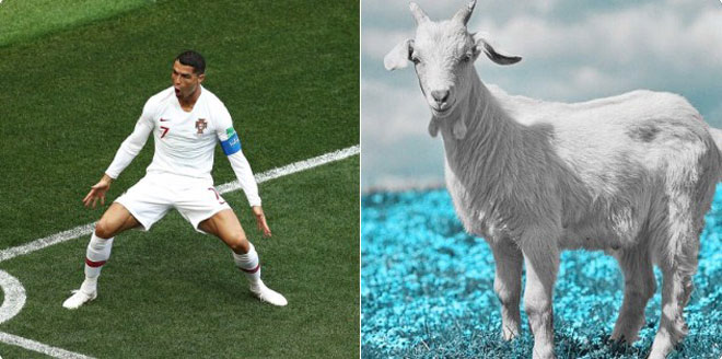 Ấn tượng World Cup 21/6: Ronaldo hóa dê trắng, Salah phân thân như &#34;Tôn Ngộ Không&#34; - 1