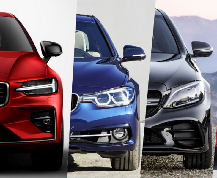 So sánh thiết kế của Volvo S60 2019 với BMW 3-Series, Mercedes C-Class và Audi A4 - 1