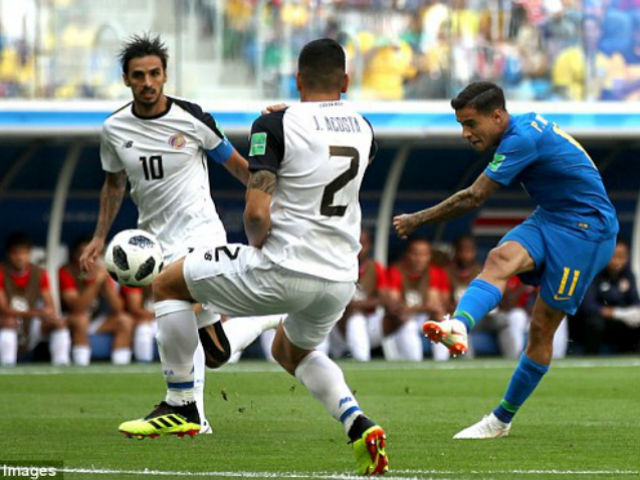 Chi tiết World Cup Brazil - Costa Rica: Neymar tung đòn kết liễu (KT)