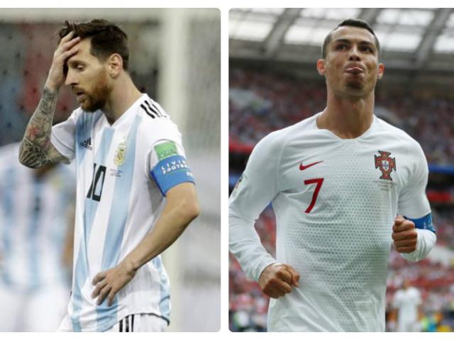 Kịch bản nực cười nhất World Cup: Argentina-Messi đi tiếp, Bồ Đào Nha-Ronaldo bị loại