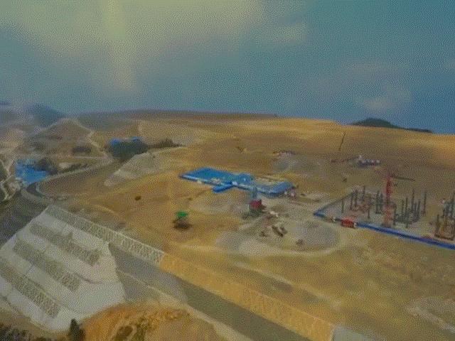 Thế giới - TQ san phẳng đỉnh núi để xây dựng sân bay