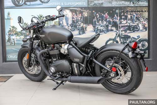 Bonneville Bobber Black 2018 có màu mới, giá 427 triệu đồng - 1