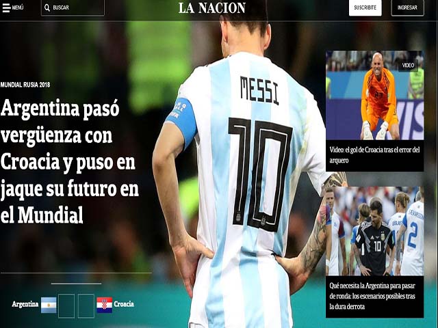 Argentina chấn động World Cup: Báo chí “tổng sỉ vả” Messi, “hỏa thiêu” tội đồ Caballero