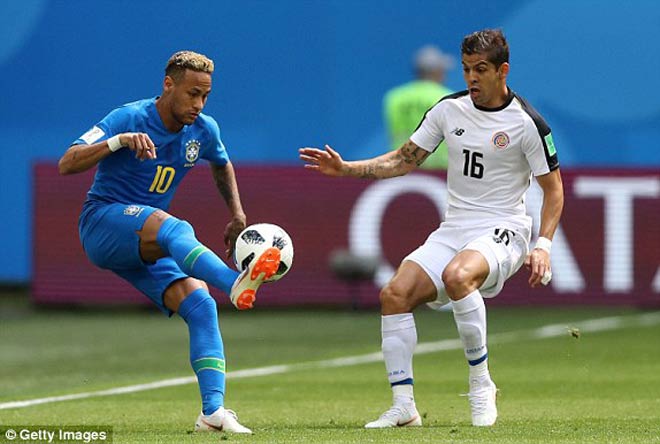 Brazil thắng nghẹt thở: Sởn gai ốc xem Neymar nhảy múa ghi bàn - 1