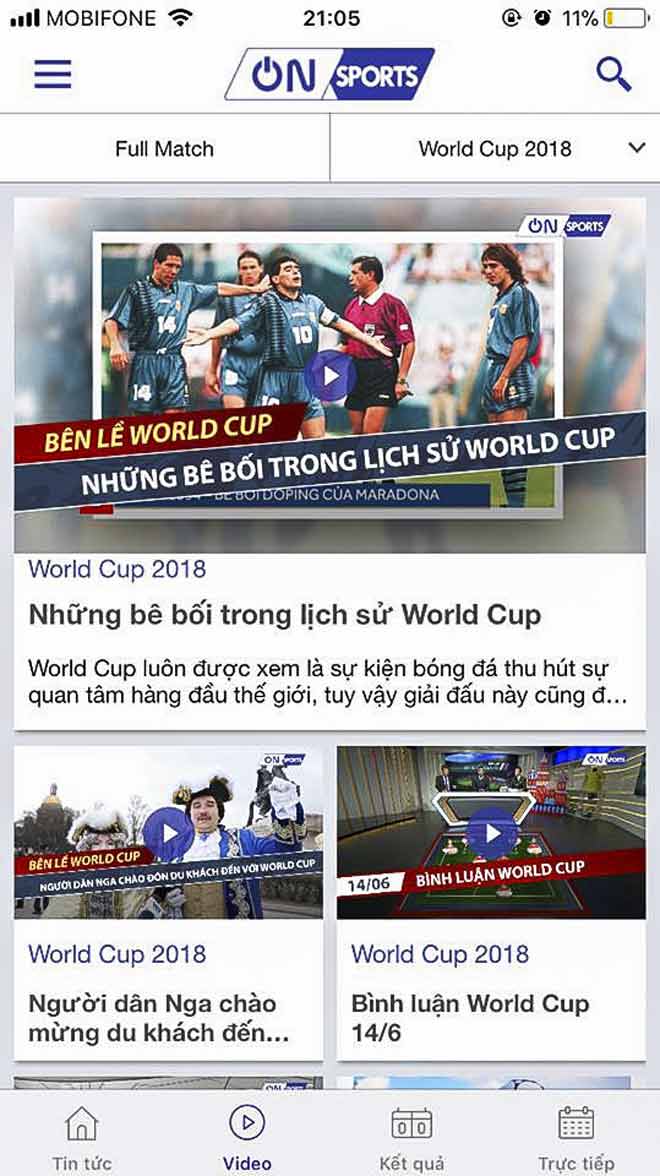 Những ứng dụng, website thể thao hàng đầu, tiện ích mùa World Cup - 2
