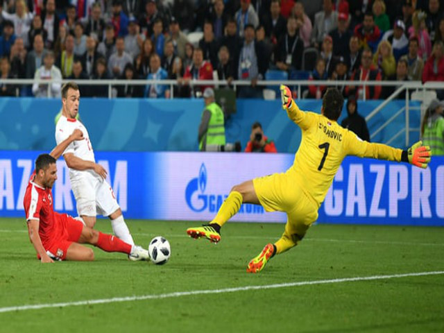 Serbia - Thụy Sỹ: "Đại bác" kinh hoàng, ngược dòng phút 90 (World Cup 2018)