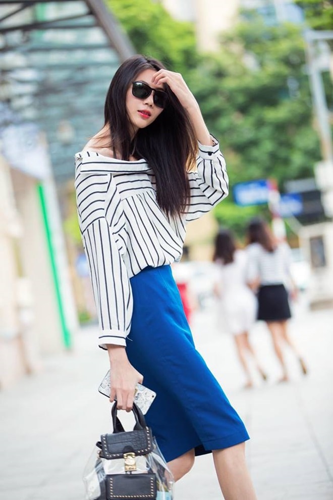 Cách chọn quần áo che thân hình cò hương của người mẫu gầy nhất Việt Nam - 5