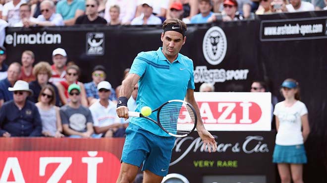 Federer - Kudla: Bẻ game thần thánh, 2 set tốc hành (Bán kết Halle Open) - 1