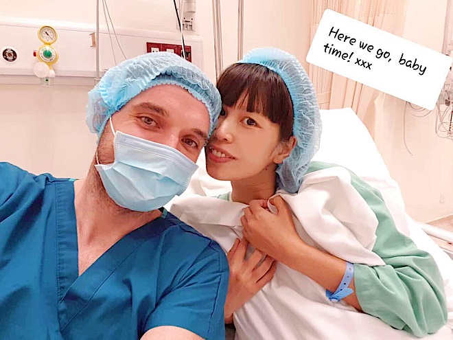 Siêu mẫu Hà Anh sinh con gái đầu lòng nặng 4,4kg - 2