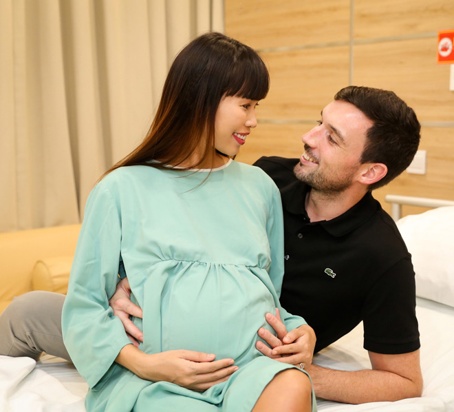 Siêu mẫu Hà Anh sinh con gái đầu lòng nặng 4,4kg - 3