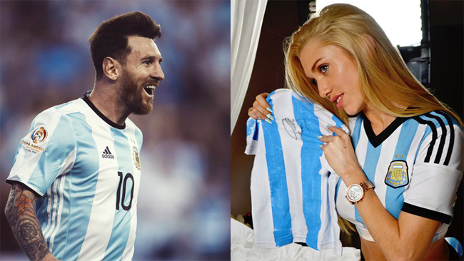 Một trong những người cổ vũ nhiệt tình nhất cho Messi và các đồng đội là nữ ca sĩ Melisia. Cô sinh ở Buenos Aires và luôn đặt niềm tin Messi sẽ giúp đội Argentina giành chiến thắng.