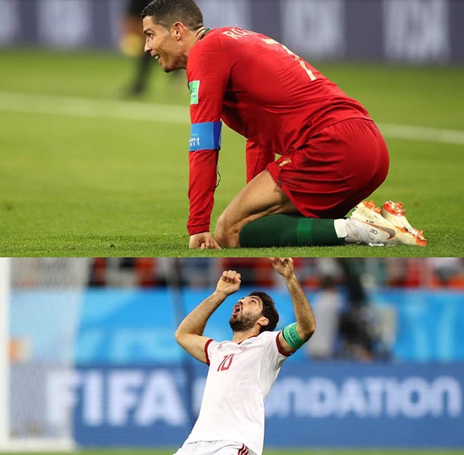Kinh điển Tây Ban Nha, Bồ Đào Nha, Iran: VAR &#34;thao túng&#34;, Ronaldo rớt tim - 1