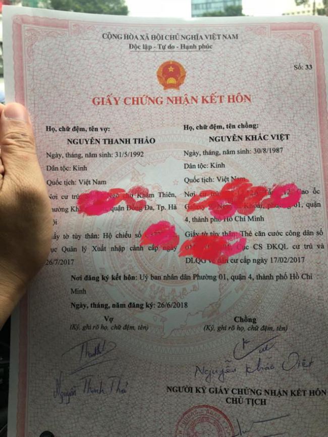 Khắc Việt dắt vợ hot girl đi đăng ký kết hôn, sau ba tháng đám cưới - 1
