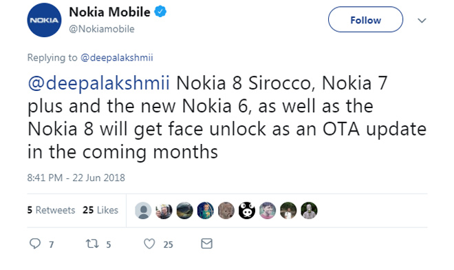 Bộ tứ điện thoại Nokia sẽ hỗ trợ tính năng mở khóa khuôn mặt - 1