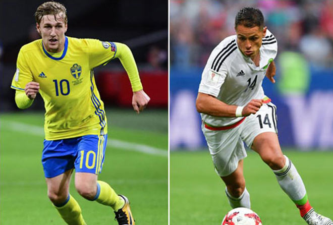 World Cup, Mexico - Thụy Điển: Giữ ngôi đầu, né Brazil - Neymar - 1