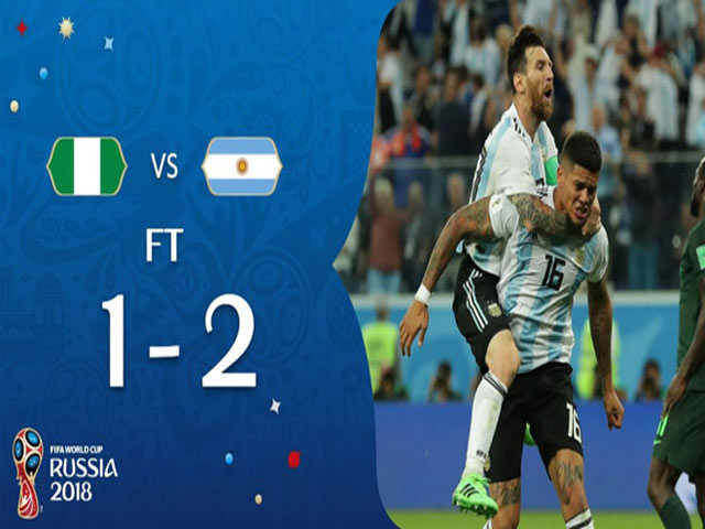 Messi – Argentina thoát nạn: Fan Ronaldo nói Nigeria bị đánh cắp chiến thắng