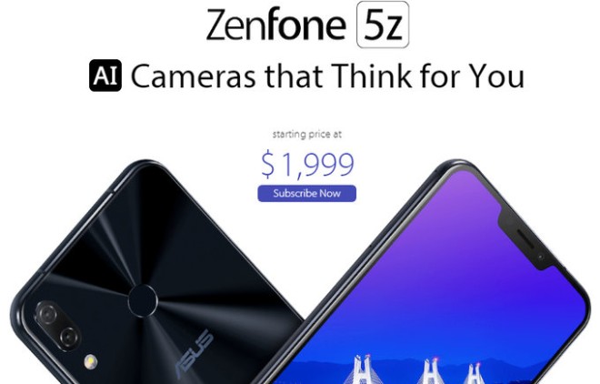 Asus ZenFone 5Z xuất hiện giá siêu khủng tại thị trường Mỹ - 1