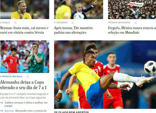 Brazil hùng dũng qua vòng bảng World Cup: Báo Anh lo sớm gặp “Tam Sư” - 4