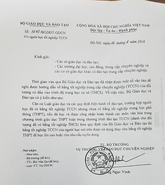 Phó thanh tra sở phải giải trình về việc nghỉ phép đi thi tốt nghiệp - 2