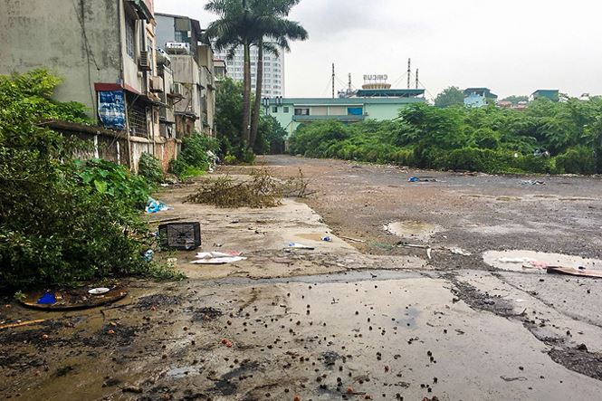 Sau &#39;lệnh&#39; Chủ tịch Hà Nội, bãi xe lậu 10.000m2 đất &#39;vàng&#39; bị xóa sổ - 1