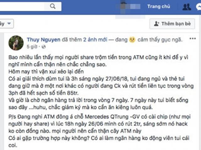 Kinh doanh - Khách hàng bỗng dưng bị &quot;bốc hơi&quot; 85 triệu đồng, DongABank nói gì?