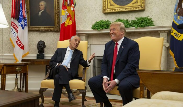Tổng thống Mỹ Donald Trump hết lời ca ngợi ngôi sao Ronaldo - 1