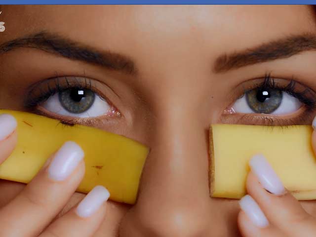 Bí quyết làm đẹp - Mắt thâm, da sần, đừng lo vì đã có quả chuối