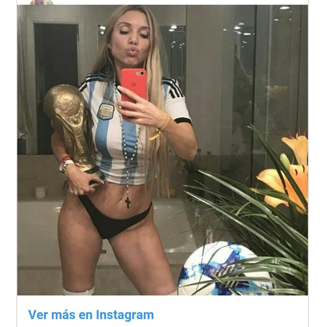 Cô cũng có kế hoạch sang Nga cổ vũ trong trường hợp đội nhà đoạt vé VCK World Cup 2018.