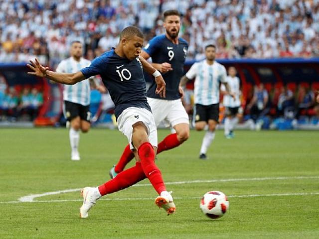 Tuyển Pháp ”lên đồng”: Mbappe xé gió, vùi dập Argentina - Messi