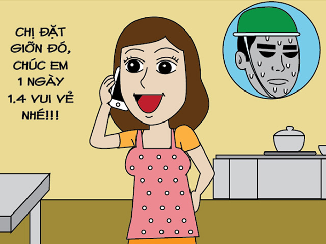 Tranh vui - Nỗi buồn của shipper ngày "cá tháng tư"