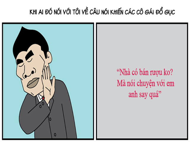 Tranh vui - Câu nói khiến các cô gái phải "đổ gục"
