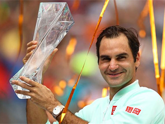Federer vô địch Miami Open: Nói lời ”ruột gan” khiến bại tướng tâm phục