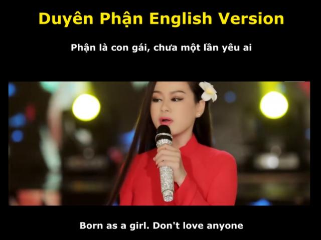 Bạn trẻ - Cuộc sống - Cười ngất với hit Duyên phận phiên bản tiếng Anh