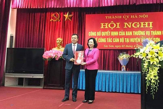 Nóng 24h qua: Con trai nguyên Bí thư Thành ủy Hà Nội làm Phó Bí thư huyện Sóc Sơn - 1