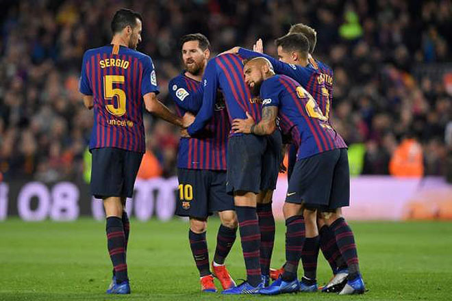 Villarreal â Barcelona: Messi thÄng hoa cháº¡y ÄÃ  Äáº¡i chiáº¿n Atletico vÃ  MU - 1