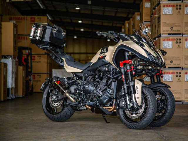 Thế giới xe - Soi xe ba bánh Yamaha Niken Turbo, mạnh tới 200 mã lực