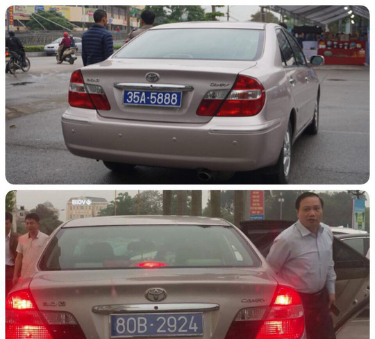 Xôn xao thông tin Chủ tịch HĐND tỉnh Ninh Bình đi xe biển xanh 80B - 1