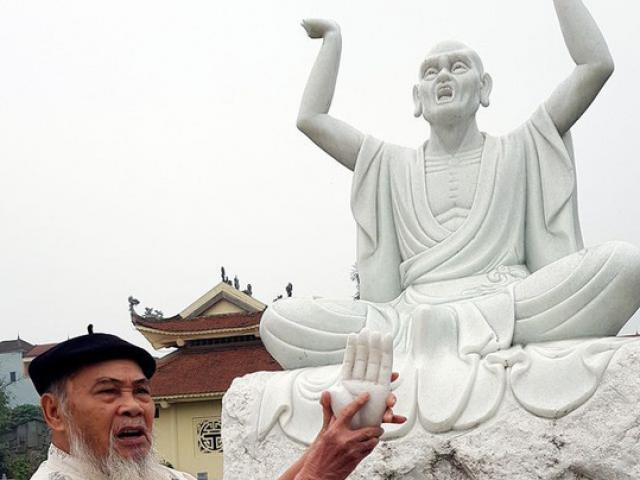 16 pho tượng La Hán trong ngôi chùa cổ bất ngờ bị đập phá trong đêm