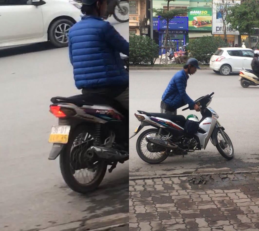 Đang bán trà sữa, nữ nhân viên bị người lạ mặt ném gạch vào đầu - 1