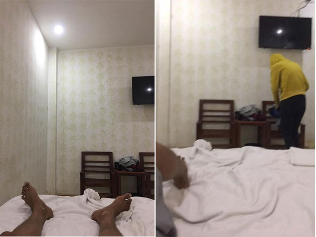 Bạn trẻ - Cuộc sống - Vợ phát hiện ảnh chồng chụp gái ngành trong nhà nghỉ