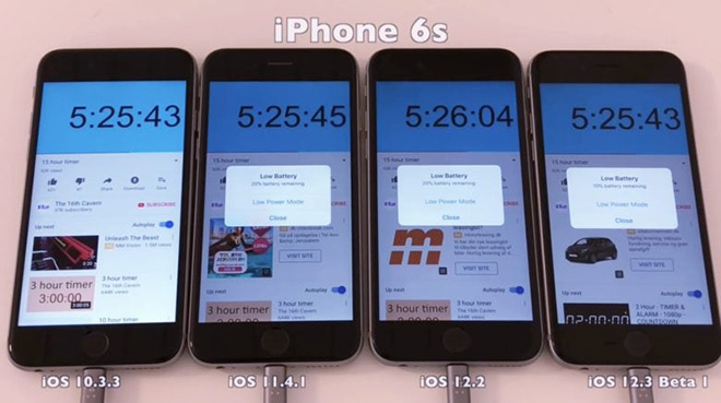 Bản cập nhật iOS có thể tiêu hao pin của iPhone nhanh hơn - 1