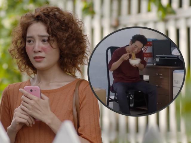 Phim - Ninh Dương Lan Ngọc rơi nước mắt chứng kiến cảnh bố ăn mì tôm nguội