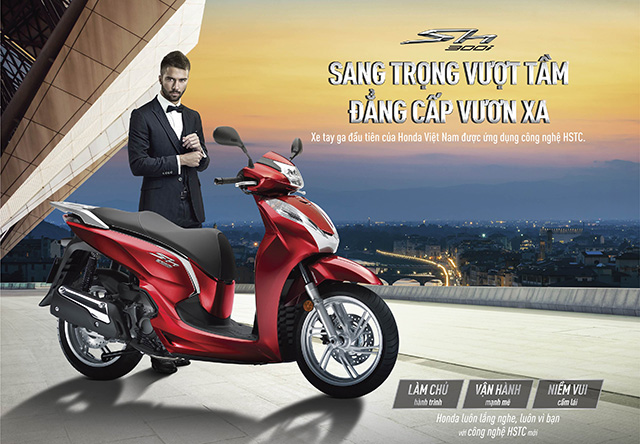 Xe tay ga cao cấp Honda SH300i giá 276 triệu đồng - 1