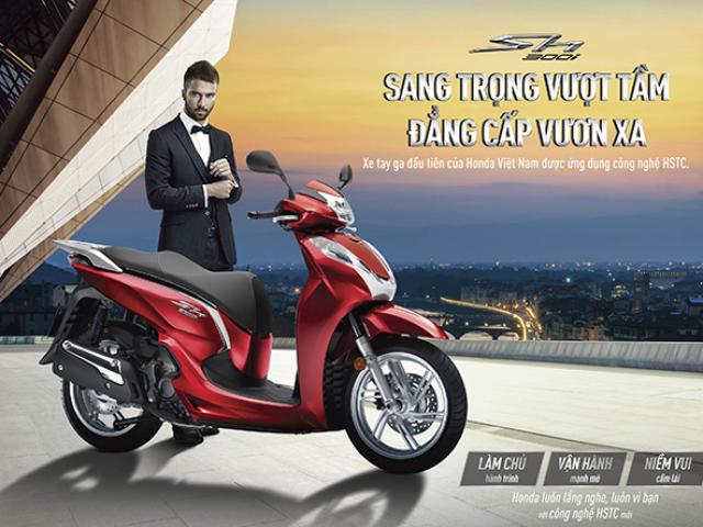 Thế giới xe - Xe tay ga cao cấp Honda SH300i giá 276 triệu đồng