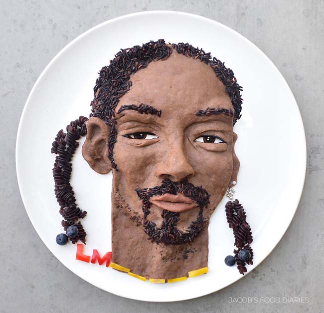 Snoop Dogg làm từ khoai tây nghiền và cơm gạo lứt.